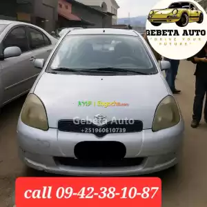 Toyota vitz 2001 bank loan car in Ethiopia