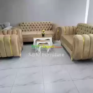 classic sofa with Aluminium legs Price in Ethiopia