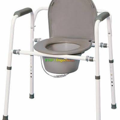 commode chair almunium strong commode poty chair