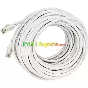 15m CAT6 LAN Ethernet Cable – High-Speed Price in Ethiopia