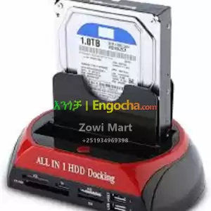 All-in-1 HDD Docking Station – SATA & IDE Support Price in Ethiopia