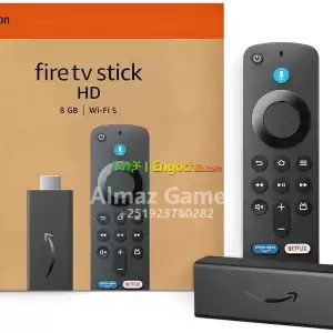 Amazon Fire TV Stick HD (newest model), free and live TV, Alexa Voice Remote, smart home  Price in Ethiopia