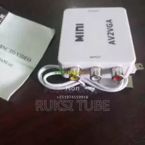 Av2vga Converter Rca to Vga Converter. Price in Ethiopia