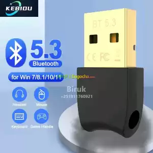 Bluetooth Dongle 5.3 for Desktop Laptop Computers in Ethiopia