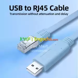 Data Pro USB to Console Cable 1.8m — High-Speed Programming & Networking Cable Price in Ethiopia