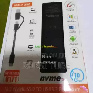 Haysenser M.2 Nvme SSD to Usb 3.2 Enclosure (Model Hy-M1053) in Ethiopia