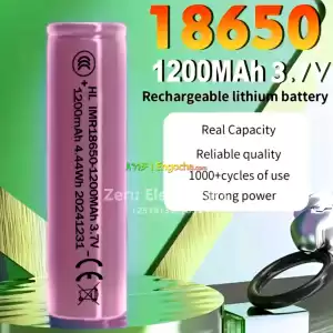 IMR18650-1200mAh lithium-ion rechargeable battery Price in Ethiopia