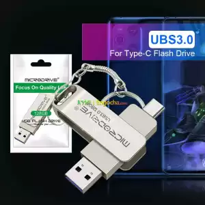 Microdrive 2 in 1 Type C Usb Flash Disk 128 Gb Flash Drive in Ethiopia