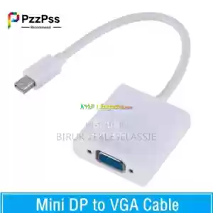 Mini DP Display Port (Thunderbolt) to VGA Converter in Ethiopia