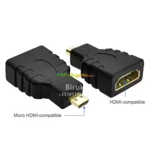 Mini Male micro HDMI to HDMI adapter converter in Ethiopia