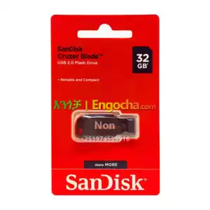 SanDisk Cruzer Blade USB 2.0 Flash Drive 32GB Price in Ethiopia
