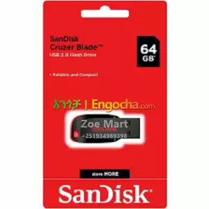 SanDisk Cruzer Blade USB Flash Drive – 64GB in Ethiopia