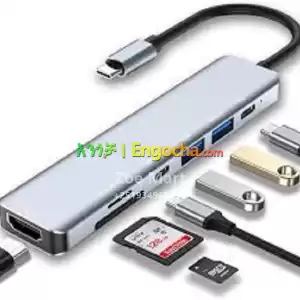 Type-C to 4K HDMI 7-in-1 Multi-Function Hub in Ethiopia