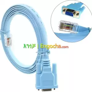 USB to RJ45 Cat5 Console Cable – RS232 DB9 Female Serial Adapter, 1.8M Price in Ethiopia