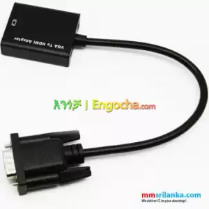 VGA to HDMI Adapter with Audio - Connect Your PC/Laptop to a Modern Display - Full HD 108 in Ethiopia