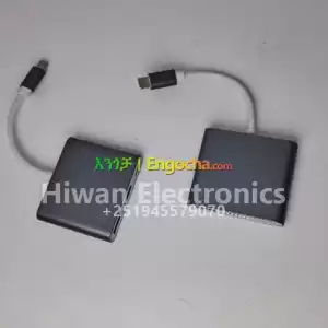 type c to HDMI + usb 3.0 + pd Price in Ethiopia