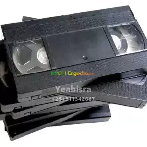 VHS to Digital convert እናደርጋለን in Ethiopia