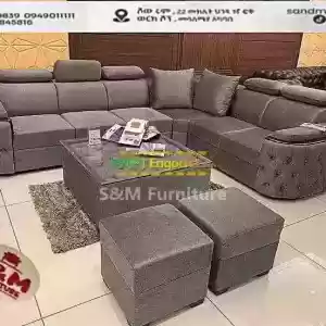 cozy L shape sofa set crafted with elegance Price in Ethiopia