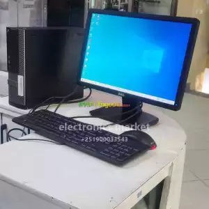 DELL desktop 9020 (with full accessories )4th generation19 inch  screen moniter Core i550 Price in Ethiopia