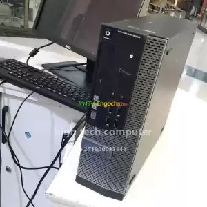 DELL desktop Desktop 9020 (with full accessories )4th generation19 inch  screen moniter C in Ethiopia