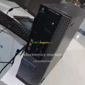 DELL desktop Desktop 9020 (with full accessories )4th generation19 inch  screen moniter C in Ethiopia