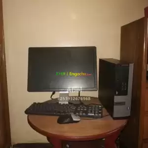 Dell desktop and 17 inch monitor in Ethiopia