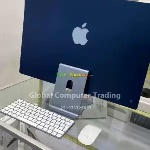 iMac with Apple M3 Chip24-inch 16:9 widescreenRetina 4.5k LED-backlit display with true t in Ethiopia