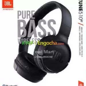 JBL Pure Bass Wireless Tune 510BT Headphone in Ethiopia