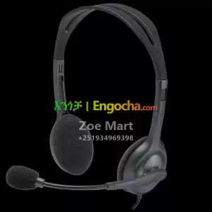 Logitech H111 Stereo Headset with Mic for Business & Home Use Price in Ethiopia