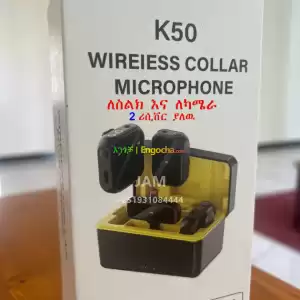 K50 Wireless Collar Microphone Price in Ethiopia