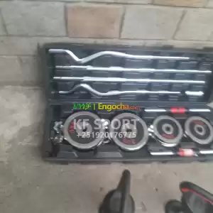 dumbbell barbell and kettlebell Price in Ethiopia