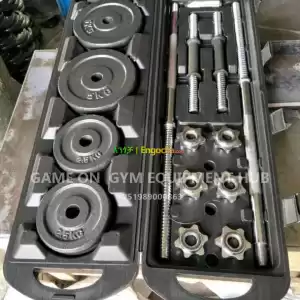 new imported adjustable dumbbell and barbells with bag Price in Ethiopia