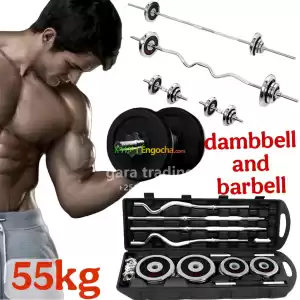 dambbell and barbell 55kg in Ethiopia