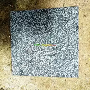 Black polished panel, Flammed Granite and gray-white curbstone. Price in Ethiopia