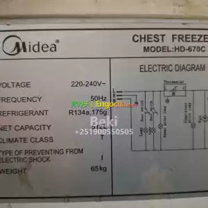 Midea deep freezer Price in Ethiopia