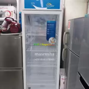 Midea display fridgeአስተማማኝ የሆነውን midea display fridge 400L አስገብተናል። ለሱቆች እንዲውም ለሆቴሎች የሚያገ in Ethiopia