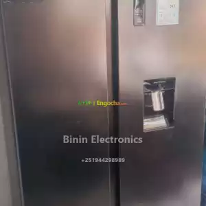 National refrigerator Nat255 side by side for sale price in fridges free deliver in Ethiopia