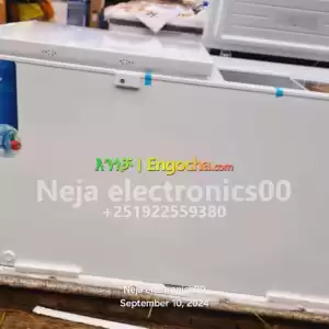 midea chest freezers 508L 2-door deliver Price in Ethiopia
