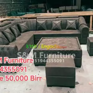B Style Sofa design With table Price in Ethiopia