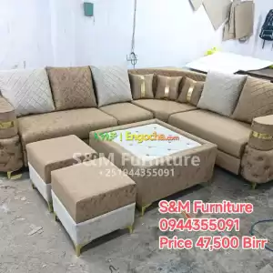 B Style Sofa with table Price in Ethiopia