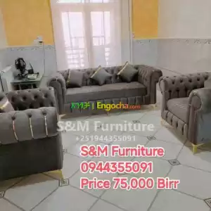S&M Chesterfield Sofa style design Call me  in Ethiopia