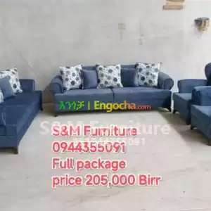 S&M Furniture Full package in Ethiopia