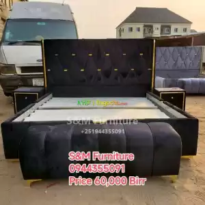 S&M king Bed Style design Price in Ethiopia