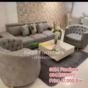 S&m Sofa design Price in Ethiopia