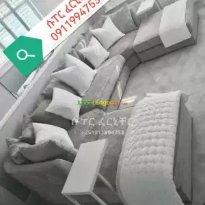 U shape sofa in Ethiopia