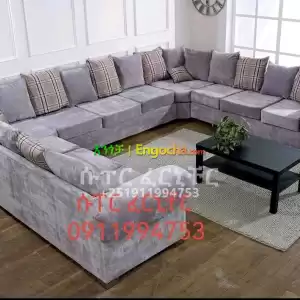 U shape sofa in Ethiopia