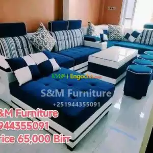 U shaped Sofa with table Price in Ethiopia