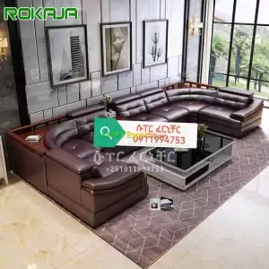 U shaped sofa in Ethiopia