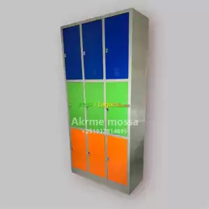 colored office 6 doors lockers in Ethiopia
