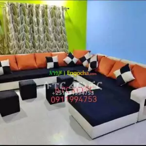 l shape sofa in Ethiopia